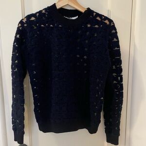 UKE Sweatshirt navy and black (made in spain)